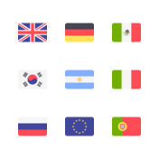 Flags Rounded rectangle