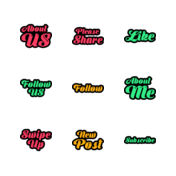 Generic Sticker Color Lineal Color