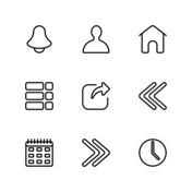 Generic black outline