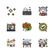 Flatart Icons Lineal Color